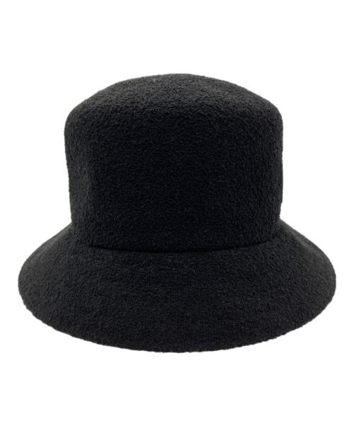 New Era（ニューエラ）New Era (ニューエラ) Yohji Yamamoto pour homme (ヨウジヤマモト プールオム) BUCKET YYFM LPATCH バケットハット ブラック サイズ:L/ＸＬの古着・服飾アイテム