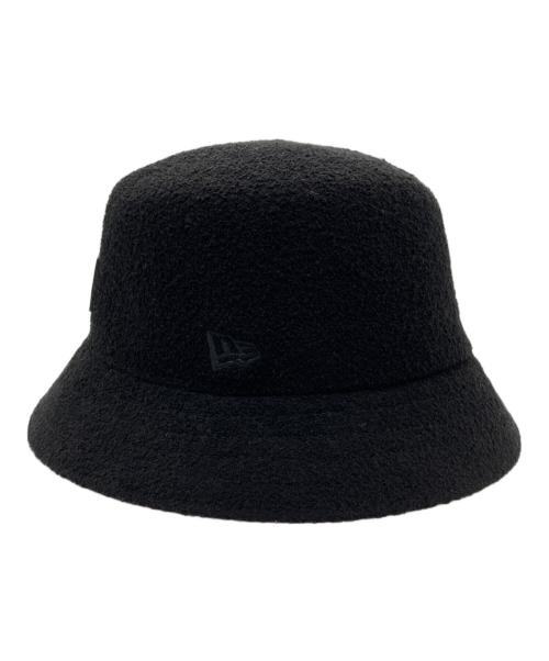 New Era（ニューエラ）New Era (ニューエラ) Yohji Yamamoto pour homme (ヨウジヤマモト プールオム) BUCKET YYFM LPATCH バケットハット ブラック サイズ:L/ＸＬの古着・服飾アイテム