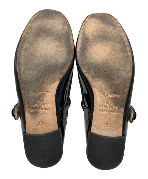 repetto（レペット）repetto (レペット) Lio メリージェーン エナメルパンプス ブラック サイズ:35 1/2の古着・服飾アイテム
