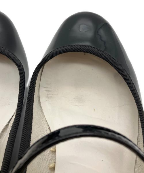 repetto（レペット）repetto (レペット) Lio メリージェーン エナメルパンプス ブラック サイズ:35 1/2の古着・服飾アイテム