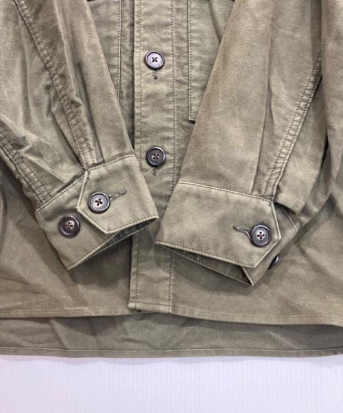 MOUNTAIN RESEARCH（マウンテンリサーチ）MOUNTAIN RESEARCH (マウンテンリサーチ) A.M.G. Shirt CPO シャツ ジャケット カーキ サイズ:Mの古着・服飾アイテム