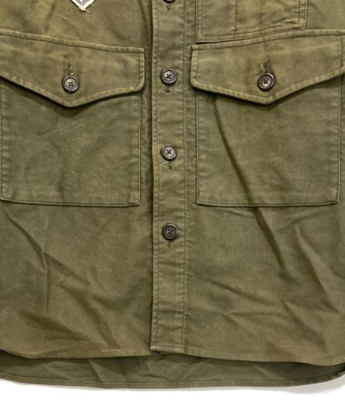 MOUNTAIN RESEARCH（マウンテンリサーチ）MOUNTAIN RESEARCH (マウンテンリサーチ) A.M.G. Shirt CPO シャツ ジャケット カーキ サイズ:Mの古着・服飾アイテム