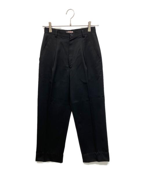 ISSEY MIYAKE（イッセイミヤケ）ISSEY MIYAKE (イッセイミヤケ) スラックス ブラック サイズ:9の古着・服飾アイテム