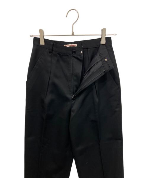 ISSEY MIYAKE（イッセイミヤケ）ISSEY MIYAKE (イッセイミヤケ) スラックス ブラック サイズ:9の古着・服飾アイテム