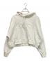 POLO RALPH LAUREN（ポロ・ラルフローレン）の古着「Oversize Macrame Logo Hoodie」｜ホワイト