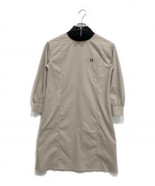 FRED PERRY（フレッドペリー）の古着「Mock Neck Dress」｜ベージュ