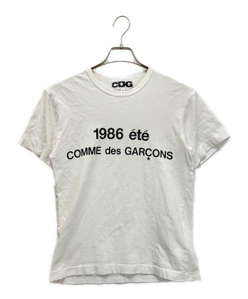 CDG（シーディージー）CDG (シーディージー) 1986 ete Tシャツ ホワイト サイズ:Sの古着・服飾アイテム
