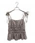 HER LIP TO（ハーリップトゥ）の古着「Cherry Pattern Strap Top」｜ラベンダー