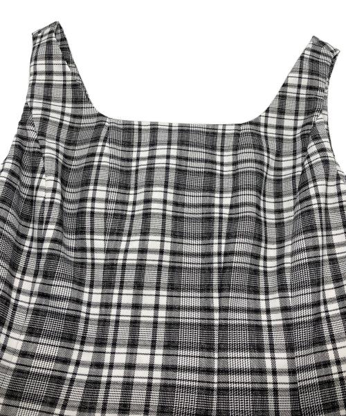 HER LIP TO（ハーリップトゥ）HER LIP TO (ハーリップトゥ) Paddington Long Dress ホワイト×ブラック サイズ:ｘｓの古着・服飾アイテム