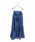 HER LIP TO (ハーリップトゥ) Back Ribbon Cami Long Dress ブルー サイズ:S：10000円