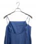中古・古着 HER LIP TO (ハーリップトゥ) Back Ribbon Cami Long Dress ブルー サイズ:S：10000円
