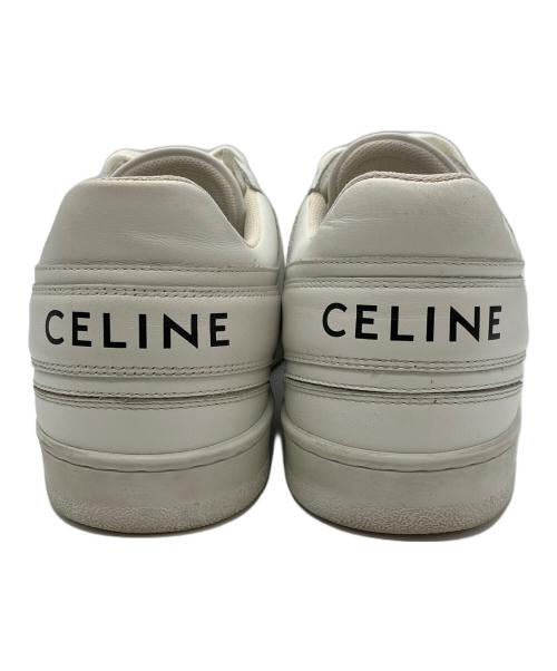 CELINE（セリーヌ）CELINE (セリーヌ) ブロック ローカットスニーカー ホワイト サイズ:37の古着・服飾アイテム