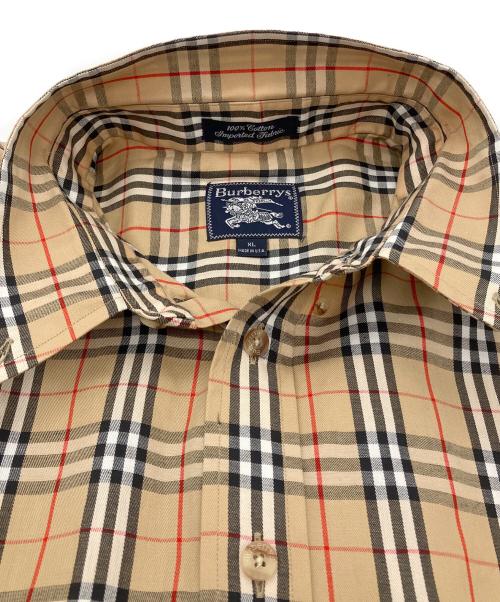 Burberry's（バーバリー）Burberry's (バーバリー) ノヴァチェックシャツ ベージュ サイズ:XLの古着・服飾アイテム
