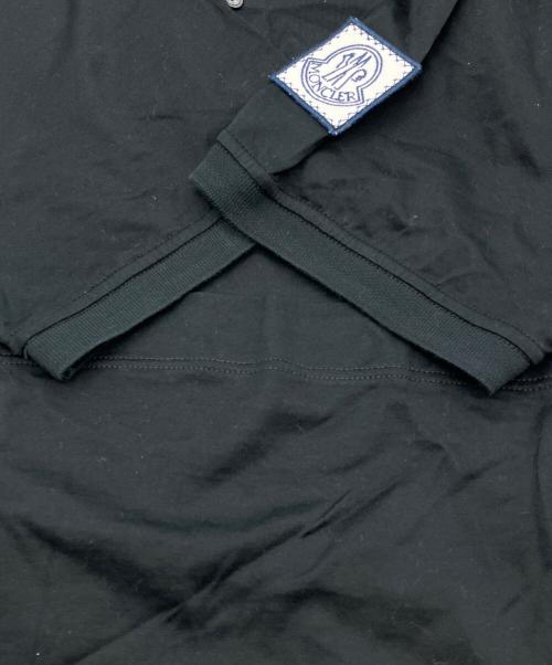 MONCLER（モンクレール）MONCLER (モンクレール) MAGLIA POLO MANICA CORTA ブラック サイズ:不明の古着・服飾アイテム