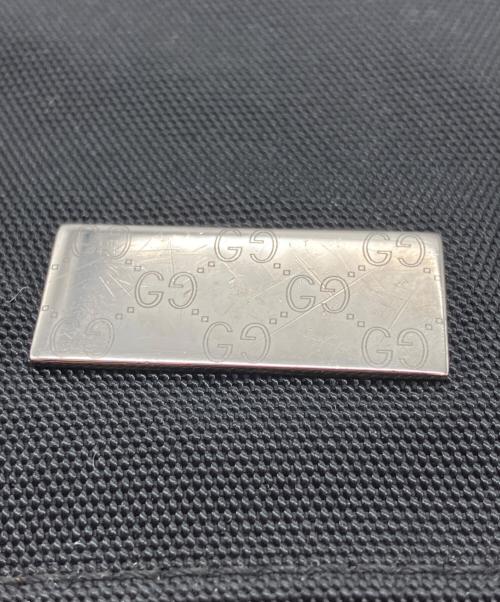 GUCCI（グッチ）GUCCI (グッチ) GGキャンバス メッセンジャーバッグ ブラックの古着・服飾アイテム