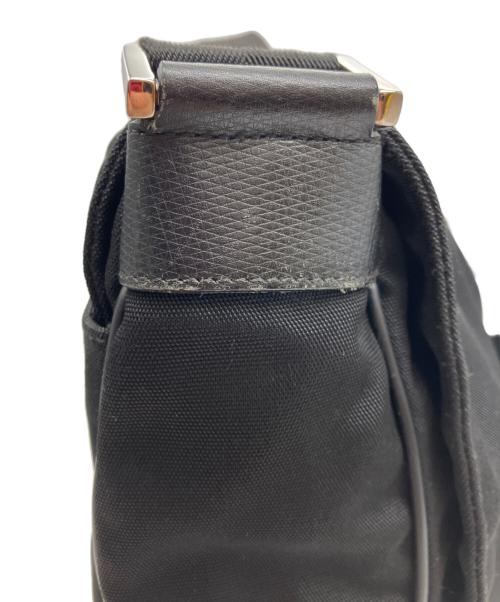 GUCCI（グッチ）GUCCI (グッチ) GGキャンバス メッセンジャーバッグ ブラックの古着・服飾アイテム
