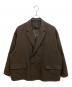 DAIWA PIER39（ダイワ ピア39）の古着「TECH DOUBLE-BREASTED JACKET FLANNEL ダブルジャケット」｜ブラウン