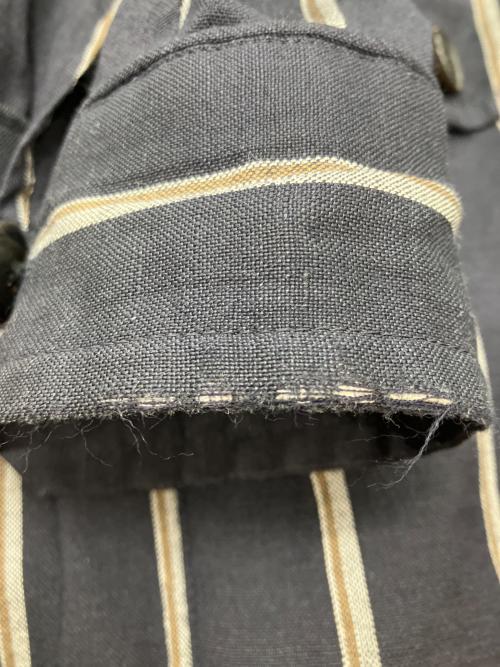 Pilgrim（ピルグリム）PILGRIM (ピルグリム) ウールリネン ブルゾン FOX BROTHERS ネイビー サイズ:Sの古着・服飾アイテム