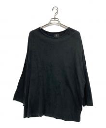 B Yohji Yamamoto（ビーヨウジヤマモト）の古着「18AW ロングスリーブカットソー」｜ブラック