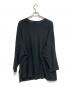 B Yohji Yamamoto (ビーヨウジヤマモト) 18AW ロングスリーブカットソー ブラック サイズ:2：5000円