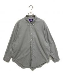 THE NORTHFACE PURPLELABEL（ザ・ノースフェイス パープルレーベル）の古着「Button Down Field Shirt　ボタンダウンフィールドシャツ」｜グレー