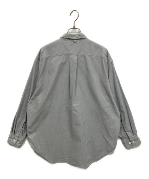 THE NORTHFACE PURPLELABEL（ザ・ノースフェイス パープルレーベル）THE NORTHFACE PURPLELABEL (ザ・ノースフェイス パープルレーベル) Button Down Field Shirt　ボタンダウンフィールドシャツ グレー サイズ:WMの古着・服飾アイテム