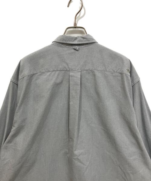 THE NORTHFACE PURPLELABEL（ザ・ノースフェイス パープルレーベル）THE NORTHFACE PURPLELABEL (ザ・ノースフェイス パープルレーベル) Button Down Field Shirt　ボタンダウンフィールドシャツ グレー サイズ:WMの古着・服飾アイテム