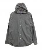 THE NORTHFACE PURPLELABELザ・ノースフェイス パープルレーベル）の古着「Mountain Hooded Shirt」｜グレー