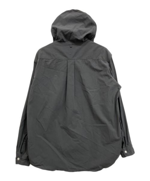 THE NORTHFACE PURPLELABEL（ザ・ノースフェイス パープルレーベル）THE NORTHFACE PURPLELABEL (ザ・ノースフェイス パープルレーベル) Mountain Hooded Shirt グレー サイズ:Lの古着・服飾アイテム