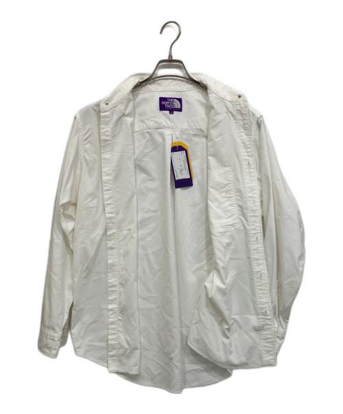 THE NORTHFACE PURPLELABEL（ザ・ノースフェイス パープルレーベル）THE NORTHFACE PURPLELABEL (ザ・ノースフェイス パープルレーベル) Button Down Field Shirt ホワイト サイズ:Sの古着・服飾アイテム