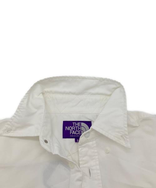 THE NORTHFACE PURPLELABEL（ザ・ノースフェイス パープルレーベル）THE NORTHFACE PURPLELABEL (ザ・ノースフェイス パープルレーベル) Button Down Field Shirt ホワイト サイズ:Sの古着・服飾アイテム
