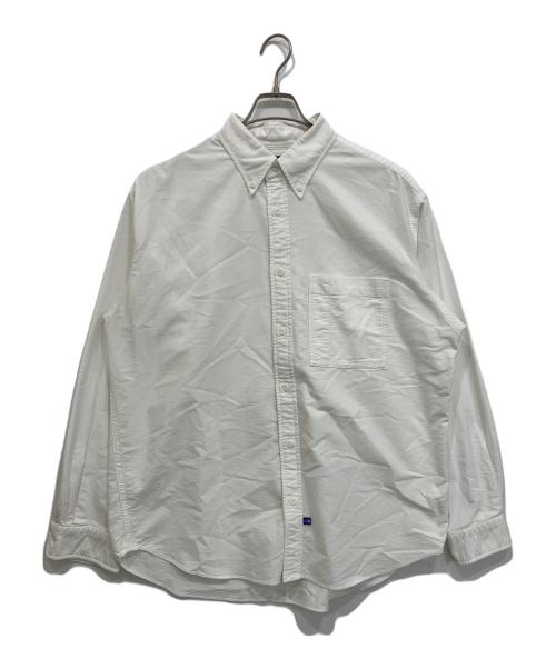 THE NORTHFACE PURPLELABEL（ザ・ノースフェイス パープルレーベル）THE NORTHFACE PURPLELABEL (ザ・ノースフェイス パープルレーベル) Button Down Field Shirt ホワイト サイズ:XLの古着・服飾アイテム