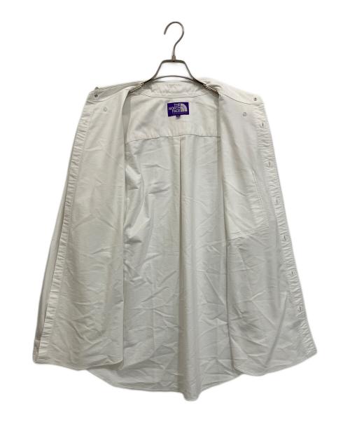 THE NORTHFACE PURPLELABEL（ザ・ノースフェイス パープルレーベル）THE NORTHFACE PURPLELABEL (ザ・ノースフェイス パープルレーベル) Button Down Field Shirt ホワイト サイズ:XLの古着・服飾アイテム