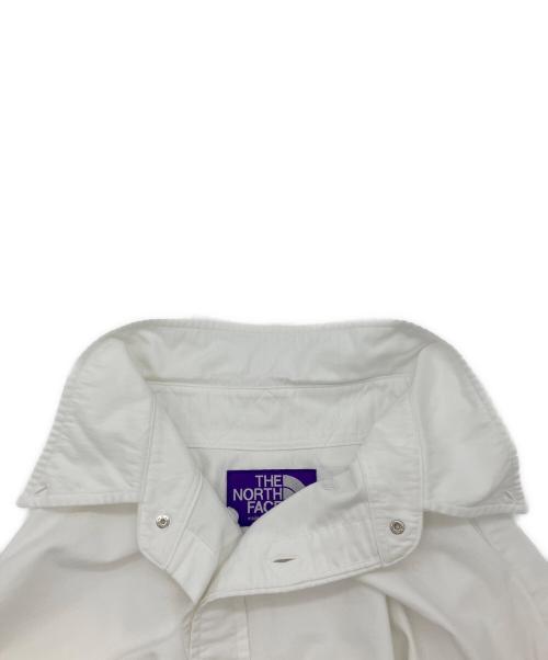 THE NORTHFACE PURPLELABEL（ザ・ノースフェイス パープルレーベル）THE NORTHFACE PURPLELABEL (ザ・ノースフェイス パープルレーベル) Button Down Field Shirt ホワイト サイズ:XLの古着・服飾アイテム