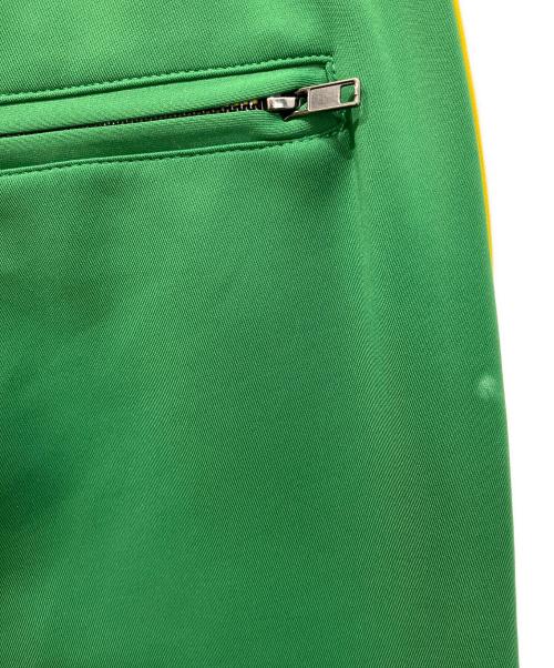 MAYO（メイヨー）MAYO (メイヨー) Mayo Embroidery Track pants トラックパンツ グリーン×イエロー サイズ:Lの古着・服飾アイテム