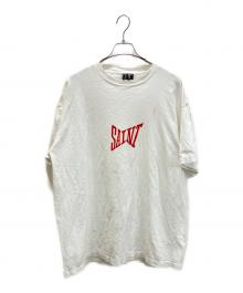 SAINT MICHAEL（セントマイケル）の古着「24SS RIBON SAINT SS TEE」｜ホワイト