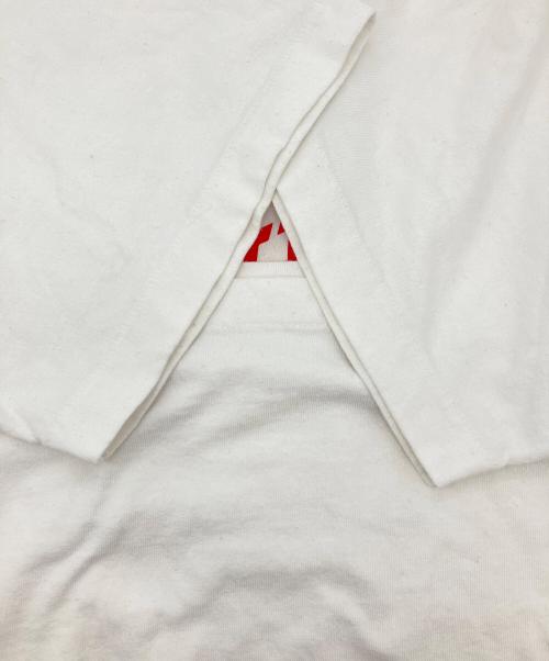 SAINT MICHAEL（セントマイケル）SAINT MICHAEL (セントマイケル) 24SS RIBON SAINT SS TEE ホワイト サイズ:XXLの古着・服飾アイテム