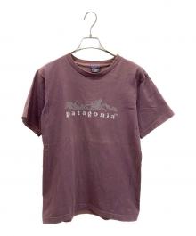 Patagonia（パタゴニア）の古着「90S ロゴプリントTシャツ」｜パープル