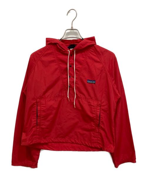 Patagonia（パタゴニア）Patagonia (パタゴニア) 80Sアノラックパーカー レッド サイズ:XSの古着・服飾アイテム
