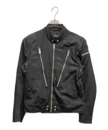 DIESEL（ディーゼル）の古着「ジャケット バイカージャケット」｜ブラック