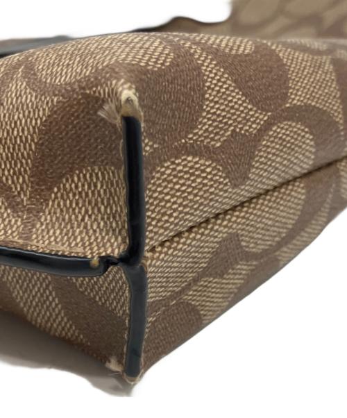 COACH（コーチ）COACH (コーチ) クラッチバッグ ブラウンの古着・服飾アイテム