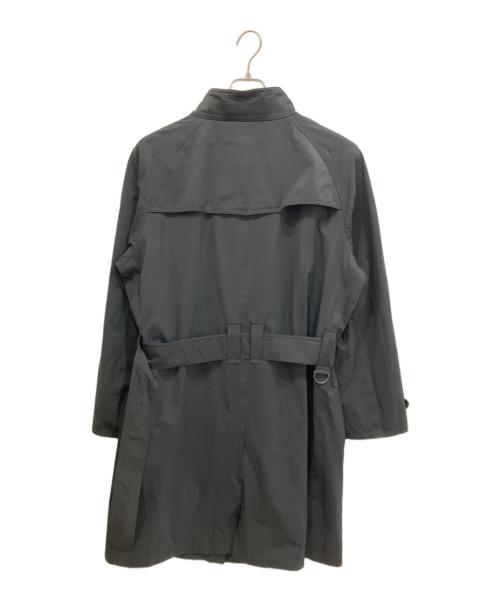 BURBERRY LONDON（バーバリーロンドン）BURBERRY LONDON (バーバリーロンドン) スタンドカラーコート ブラック サイズ:XLの古着・服飾アイテム