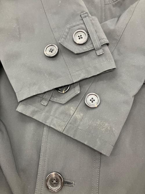 BURBERRY LONDON（バーバリーロンドン）BURBERRY LONDON (バーバリーロンドン) スタンドカラーコート ブラック サイズ:XLの古着・服飾アイテム