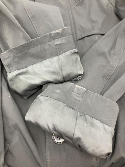 BURBERRY LONDON（バーバリーロンドン）BURBERRY LONDON (バーバリーロンドン) スタンドカラーコート ブラック サイズ:XLの古着・服飾アイテム
