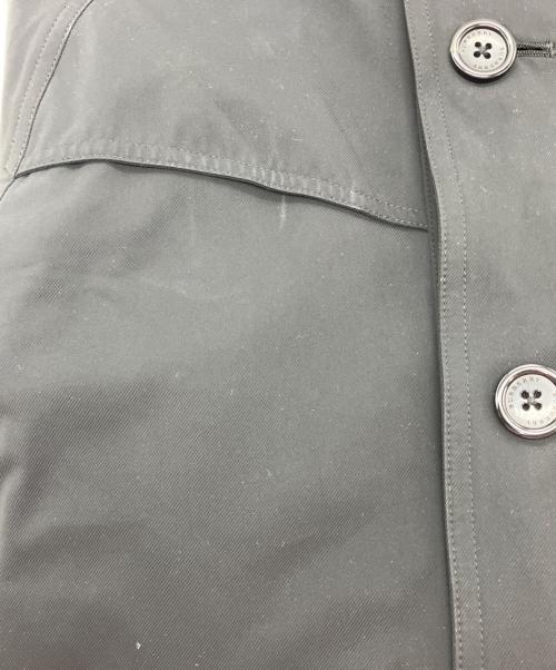 BURBERRY LONDON（バーバリーロンドン）BURBERRY LONDON (バーバリーロンドン) スタンドカラーコート ブラック サイズ:XLの古着・服飾アイテム