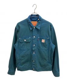 LEVI'S（リーバイス）の古着「Sunrise Trucker Jacket カバーオール」｜ブルー