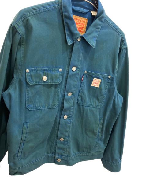 LEVI'S（リーバイス）LEVI'S (リーバイス) Sunrise Trucker Jacket カバーオール ブルー サイズ:Sの古着・服飾アイテム