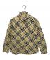 BURBERRY（バーバリー）の古着「コットンチェックシャツ」｜ベージュ