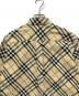 中古・古着 BURBERRY (バーバリー) コットンチェックシャツ ベージュ サイズ:L：22000円