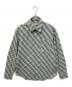 BURBERRY（バーバリー）の古着「コットン バイアスチェックシャツ」｜ブルー